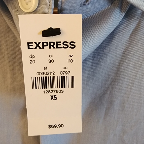 Express 1MX Men's Dress Shirt - Picture 2 of 6